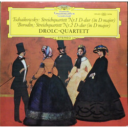 Pyotr Ilyich Tchaikovsky / Alexander Borodin / Drolc-Quartett Streichquartett Nr. 1 D-dur (In D Major) / Streichquartett Nr. 2 D-dur (In D Major) Viny