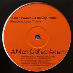 A Man Called Adam Techno Powers Vinyl 12" USED