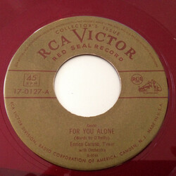 Enrico Caruso For You Alone / Ave Maria (Hail Mary) Vinyl 7" USED