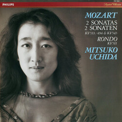 Wolfgang Amadeus Mozart / Mitsuko Uchida 2 Sonatas = 2 Sonaten (KV 533/494 & KV 545) / Rondo (KV 511) Vinyl LP USED