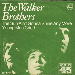 The Walker Brothers The Sun Ain't Gonna Shine Any More / Young Man Cried Vinyl 7" USED