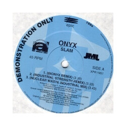 Onyx Slam Vinyl 12" USED