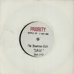 The Boomtown Rats Dave Vinyl 7" USED