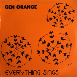 Gen Orange Everything Sings Vinyl LP USED