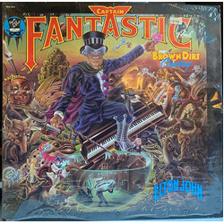 Elton John Captain Fantastic And The Brown Dirt Cowboy Vinyl LP USED