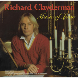 Richard Clayderman Music Of Love Vinyl LP USED