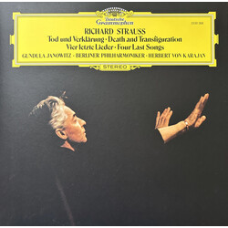 Richard Strauss / Gundula Janowitz / Berliner Philharmoniker / Herbert von Karajan Tod Und Verklärung / Vier Letzte Lieder Vinyl LP USED