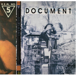 R.E.M. Document Vinyl LP USED