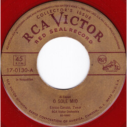 Enrico Caruso / RCA Victor Symphony Orchestra O Sole Mio Vinyl 7" USED