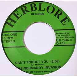 The Normandy Invasion Can't Forget You / Won't Give Up Vinyl 7" USED
