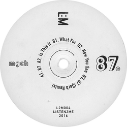mgch 87 EP Vinyl 12" USED