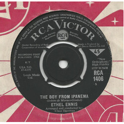 Ethel Ennis The Boy From Ipanema Vinyl 7" USED