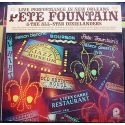 Pete Fountain And The All Star Dixielanders Live Performance In New Orleans Vinyl LP USED