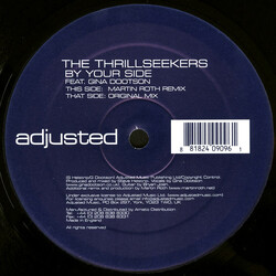 The Thrillseekers / Gina Dootson By Your Side Vinyl 12" USED