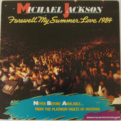 Michael Jackson Farewell My Summer Love 1984 Vinyl LP USED