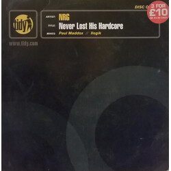 N.R.G. Never Lost His Hardcore Vinyl 12" USED
