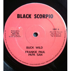 Frankie Paul / Papa San Buck Wild Vinyl 12" USED