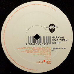 Mark 'Oh / Tjerk Words Vinyl 12" USED
