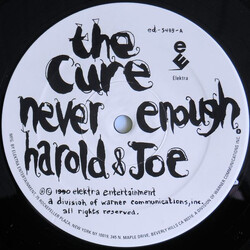 The Cure Never Enough Vinyl 12" USED
