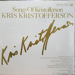 Kris Kristofferson Songs Of Kristofferson Vinyl LP USED