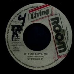 Struggle If You Love Me Vinyl 7" USED