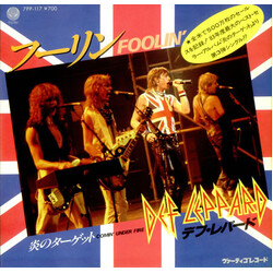 Def Leppard フーリン = Foolin' Vinyl 7" USED