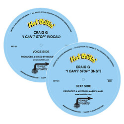 Craig G I Can't Stop Vinyl 7" USED