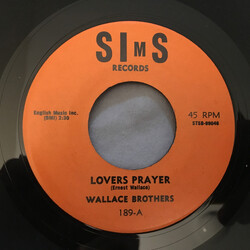 The Wallace Brothers Lover's Prayer / Love Me Like I Love You Vinyl 7" USED