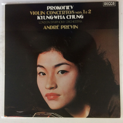 Sergei Prokofiev / Kyung-Wha Chung / London Symphony Orchestra / André Previn Violin Concertos Nos. 1 & 2 Vinyl LP USED