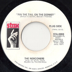 The Newcomers Pin The Tail On The Donkey Vinyl 7" USED