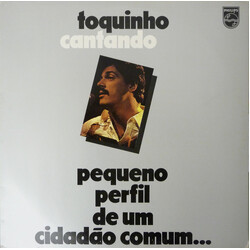 Toquinho Toquinho Cantando - Pequeno Perfil De Um Cidadão Comum... Vinyl LP USED