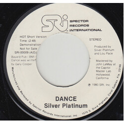 Silver Platinum Dance Vinyl 7" USED