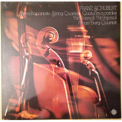 Franz Schubert / Alban Berg Quartett Streichquartette . String Quartets . Quatuors à Cordes Nr. 13 A-Moll, Nr. 9 G-Moll Vinyl LP USED
