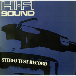 No Artist Stereo Test Record Vinyl LP USED