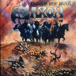 Saxon Dogs Of War Vinyl LP USED