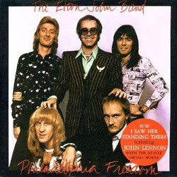 Elton John Band Philadelphia Freedom / I Saw Her Standing There Vinyl 7" USED