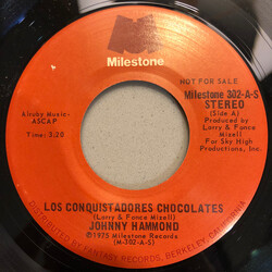 Johnny Hammond Los Conquistadores Chocolates Vinyl 7" USED