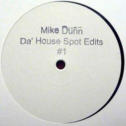 Mike Dunn Da' House Spot Edits # 1 Vinyl 12" USED