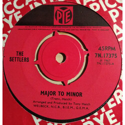 The Settlers Major To Minor Vinyl 7" USED