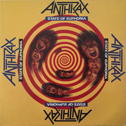 Anthrax State Of Euphoria Vinyl LP USED