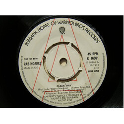 Rab Noakes Clear Day Vinyl 7" USED