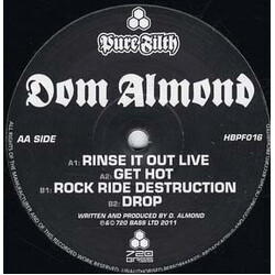 Dom Almond Rinse It Out Live Vinyl 12" USED