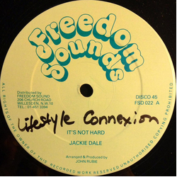 Jackie Dale / The Survivals It's Not Hard Vinyl 12" USED