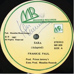 Frankie Paul / East 225th Street Band Sara / Smile Vinyl 12" USED