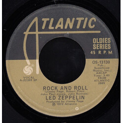 Led Zeppelin Rock And Roll / Four Sticks Vinyl 7" USED