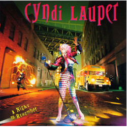 Cyndi Lauper A Night To Remember Vinyl LP USED