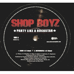 Shop Boyz Party Like A Rockstar Vinyl 12" USED