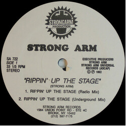 Strong Arm Rippin' Up The Stage Vinyl 12" USED