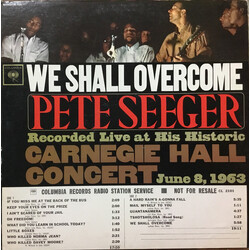 Pete Seeger We Shall Overcome Vinyl LP USED