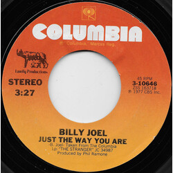 Billy Joel Just The Way You Are Vinyl 7" USED